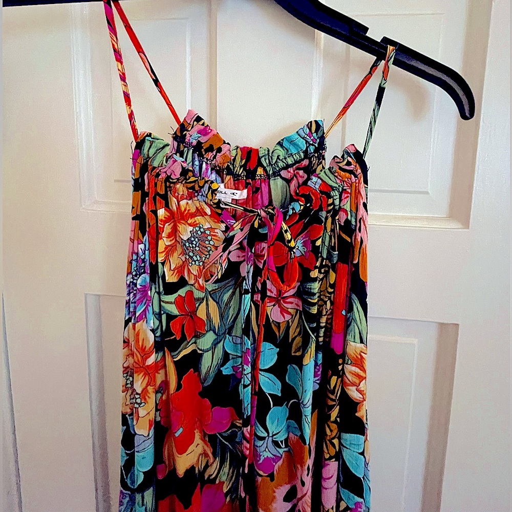 NWOT: O'Neill Multicolor Floral Maxi Dress